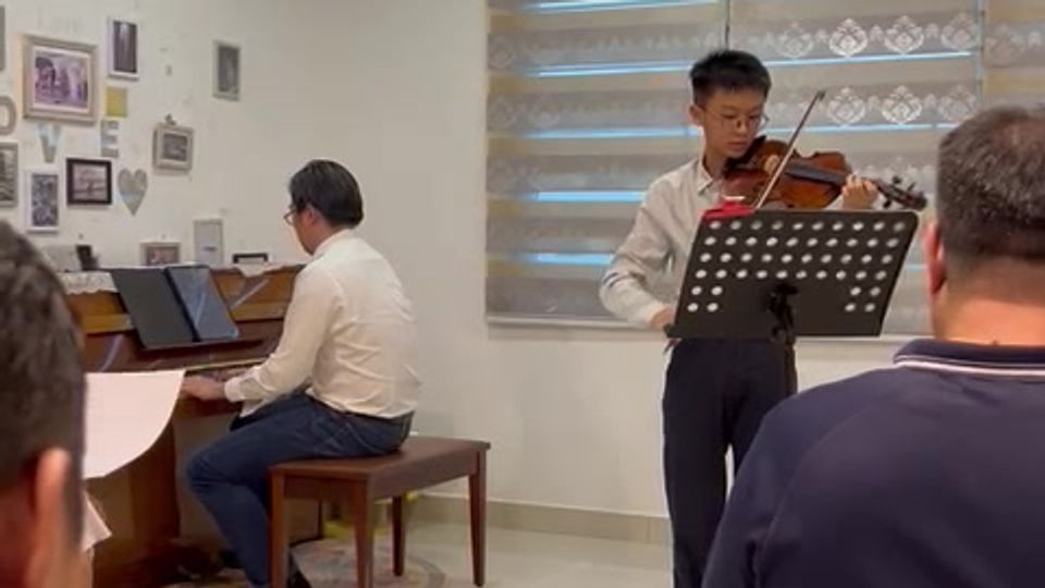 June 2023 violin recital